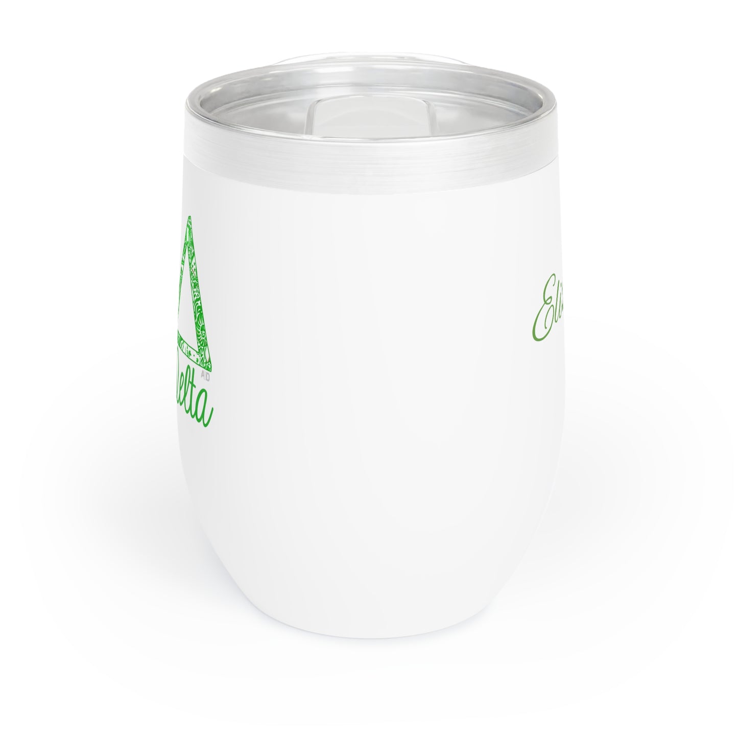 Personalized Kappa Delta Sorority Wine Tumbler - KD 12oz Vacuum Insulated