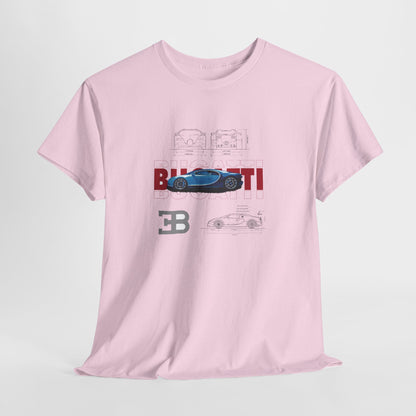 Bugatti Veyron Blueprint Collection Unisex T-Shirt
