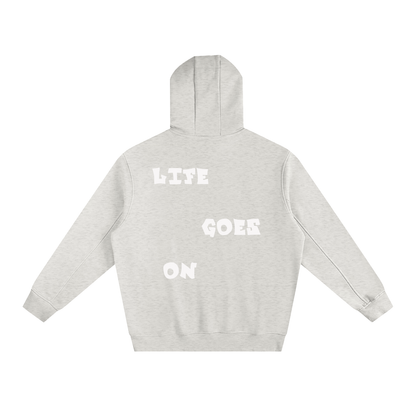 Beatles White Album Fleeced High Neck Hoodie