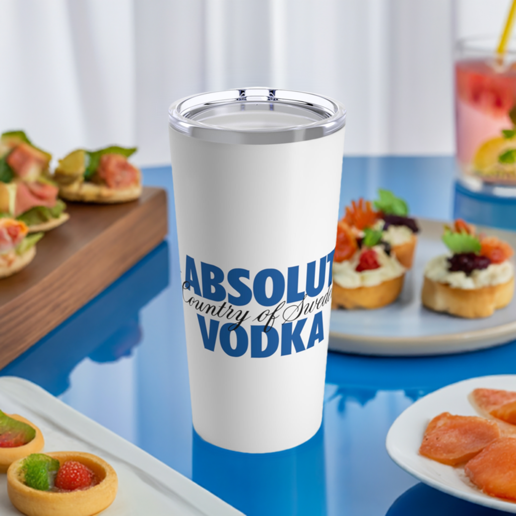 20 oz Absolut Vodka Tumbler Travel Mug