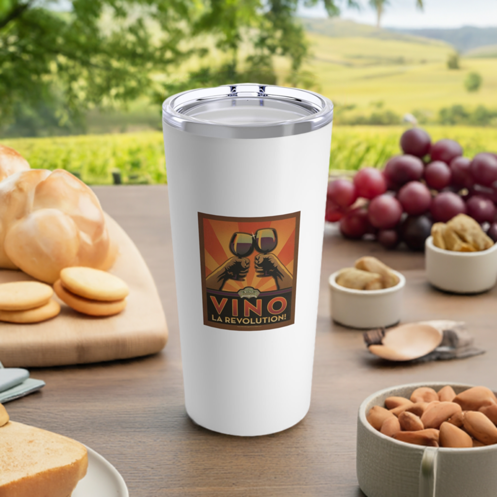 Vino Revolution Vintage Wine Art 20 oz Wine Tumbler