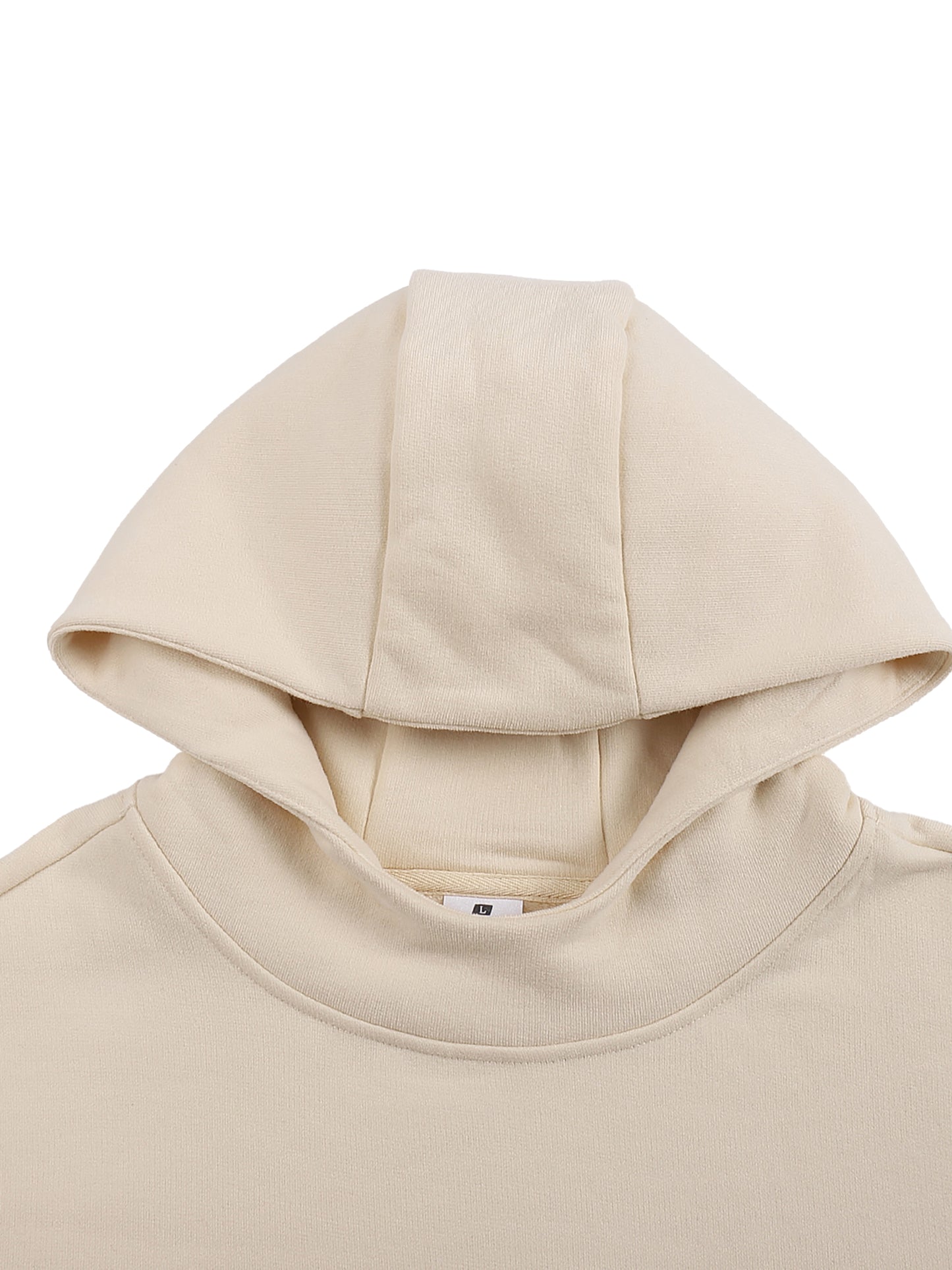 Beatles White Album Fleeced High Neck Hoodie